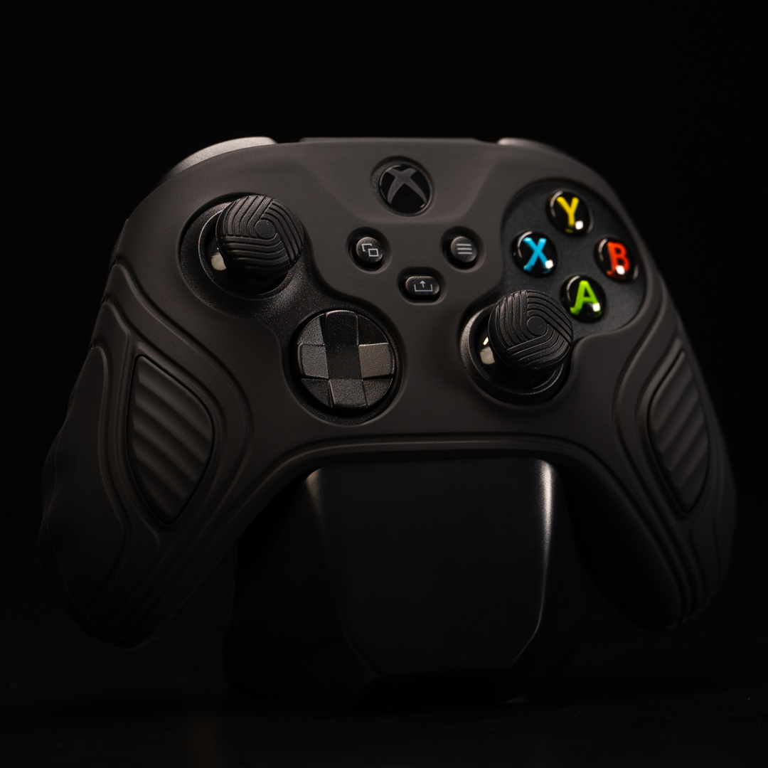 PlayVital Anti-Slip Silicone Case for Xbox Series X/S Controller Black