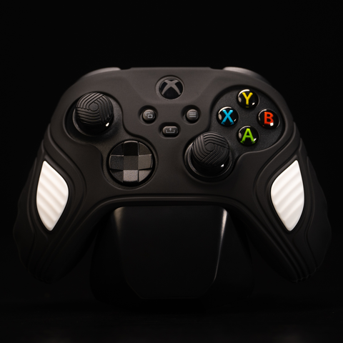 PlayVital Anti-Slip Silicone Case for Xbox Series X/S Controller Black/White