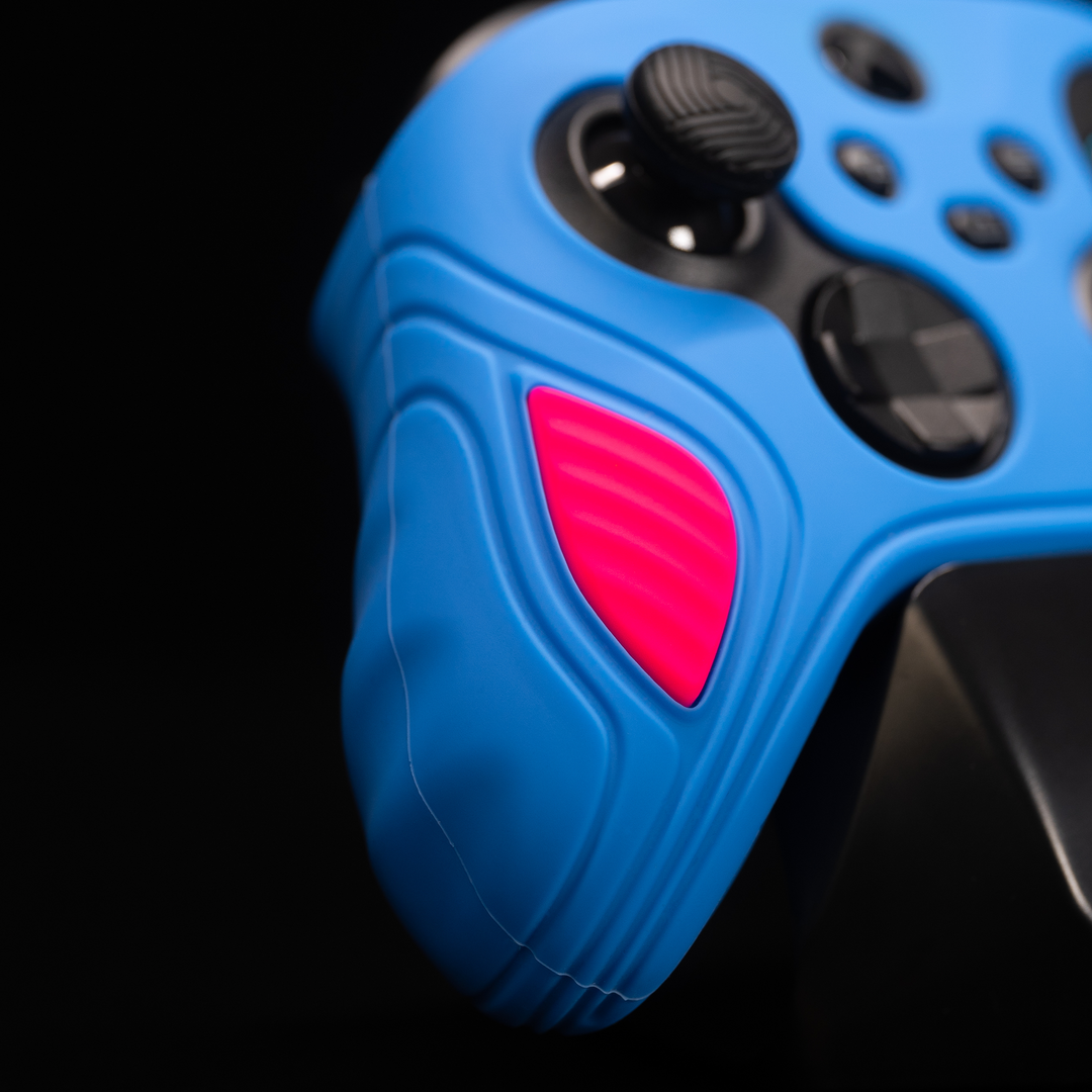 PlayVital Anti-Slip Silicone Case for Xbox Series X/S Controller Blue/Pink