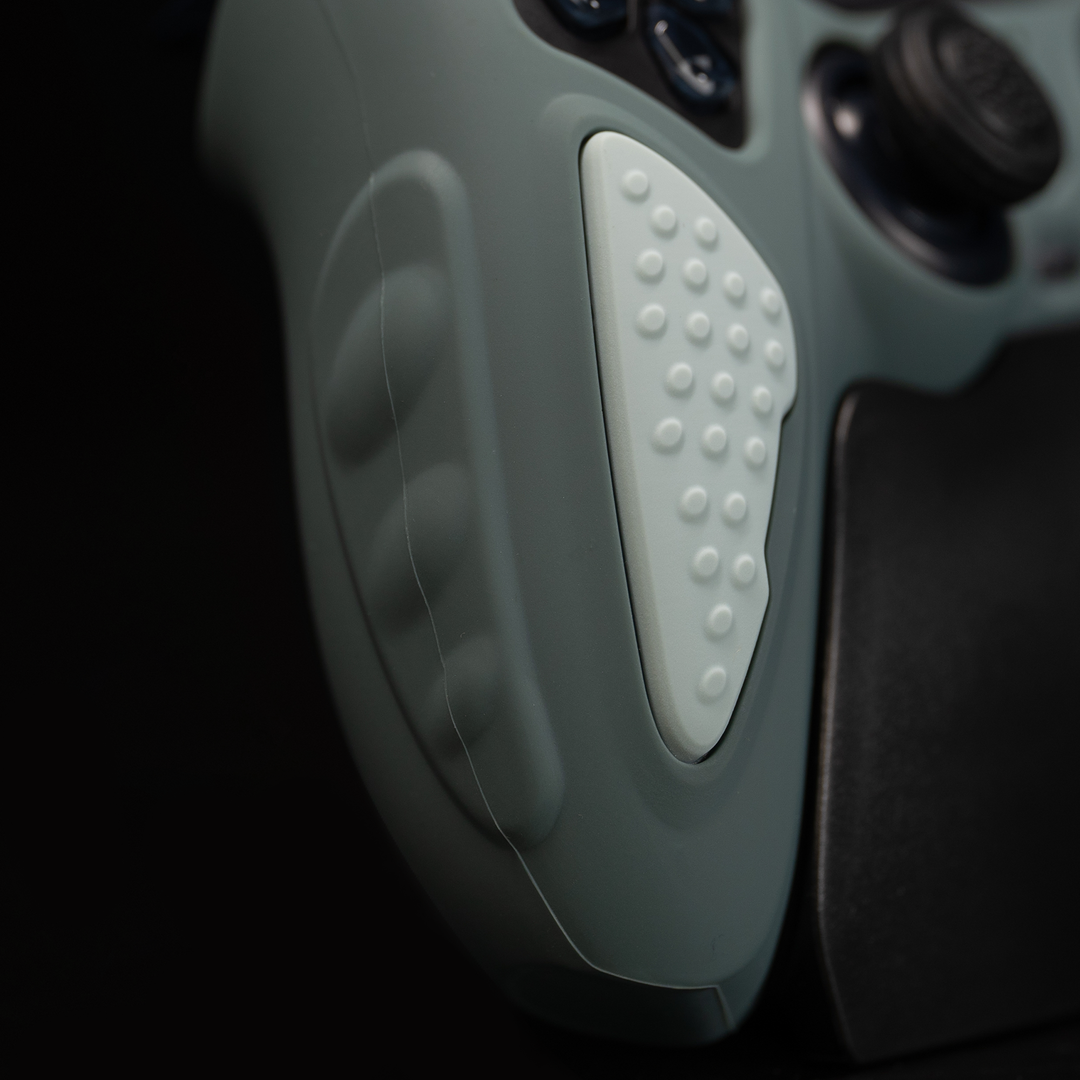 PlayVital Anti-Slip Silicone Case for PS5 Controller Dark Green