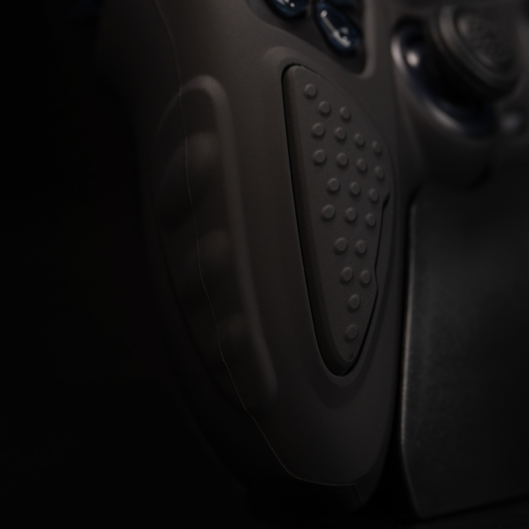 PlayVital Anti-Slip Silicone Case for PS5 Controller Black