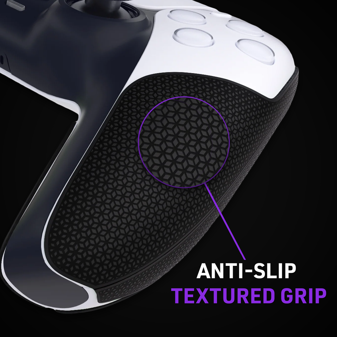 PS5 Black Controller Anti-Slip Rubber Grip Sticker