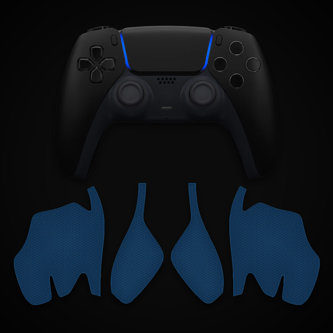 PS5 Blue Controller Anti-Slip Rubber Grip Sticker