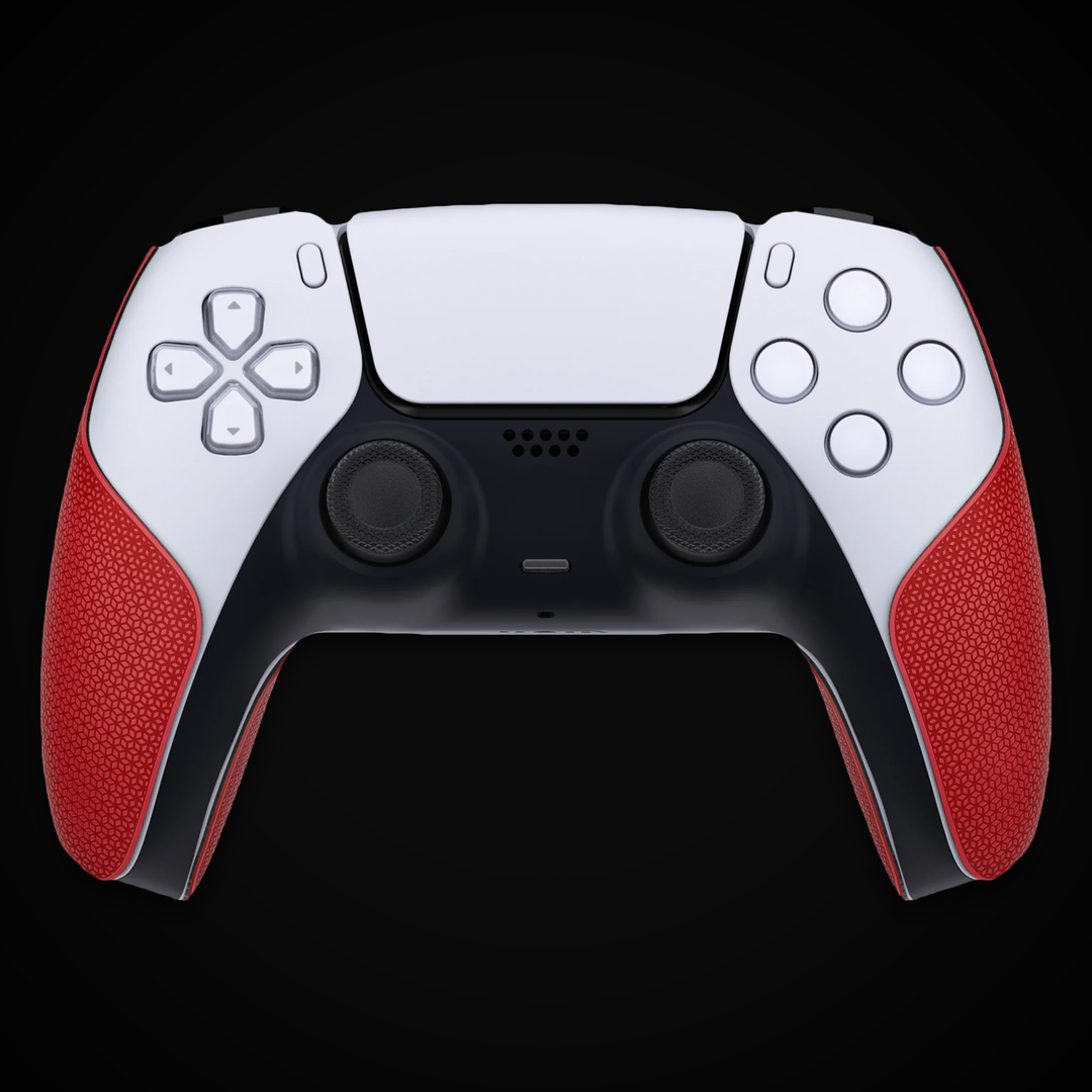 PS5 Red Controller Anti-Slip Rubber Grip Sticker