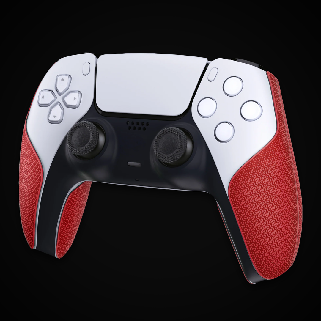 PS5 Red Controller Anti-Slip Rubber Grip Sticker