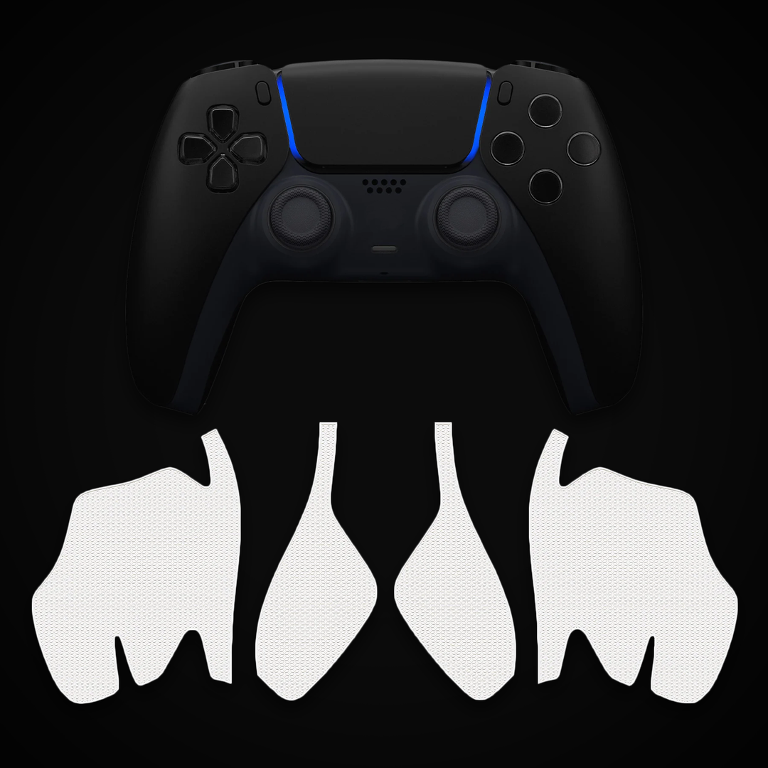 PS5 White Controller Anti-Slip Rubber Grip Sticker