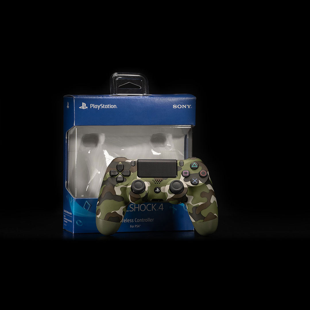 Green Camo PS4 Mouse Click Face Buttons, Triggers & Bumpers (Copy)