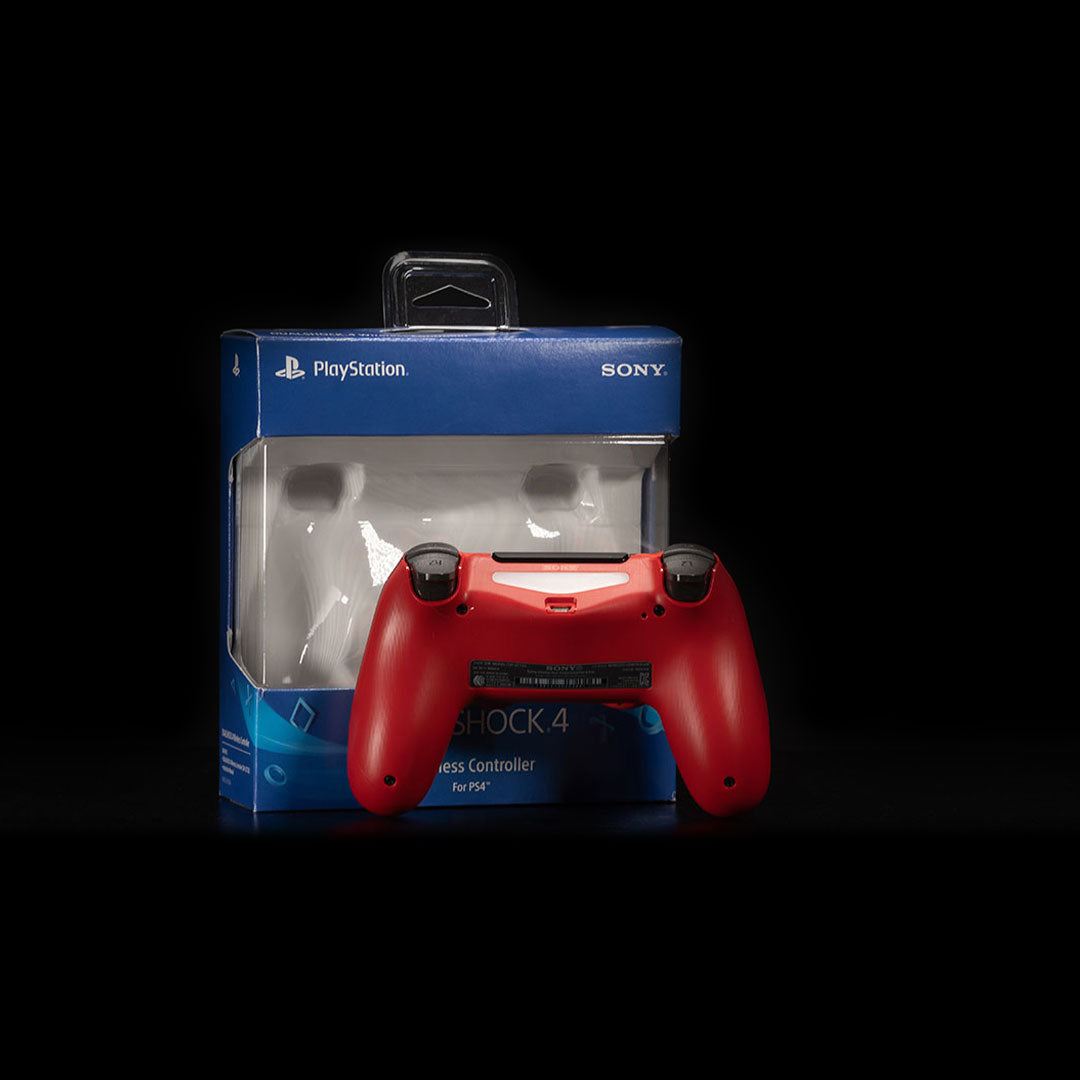 Red Camo PS4 Mouse Click Face Buttons, Triggers & Bumpers