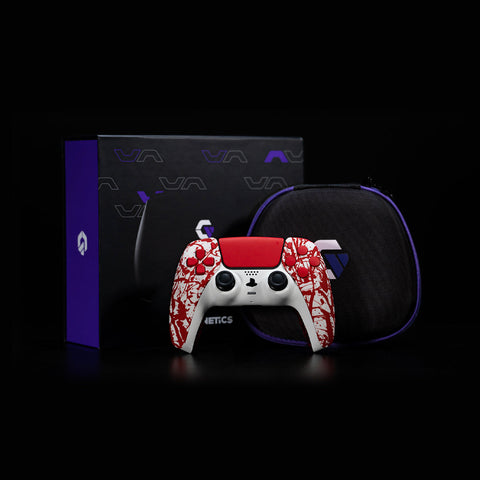 Blood Splatter PS5 Pro (Mouse Click Triggers & Bumpers)