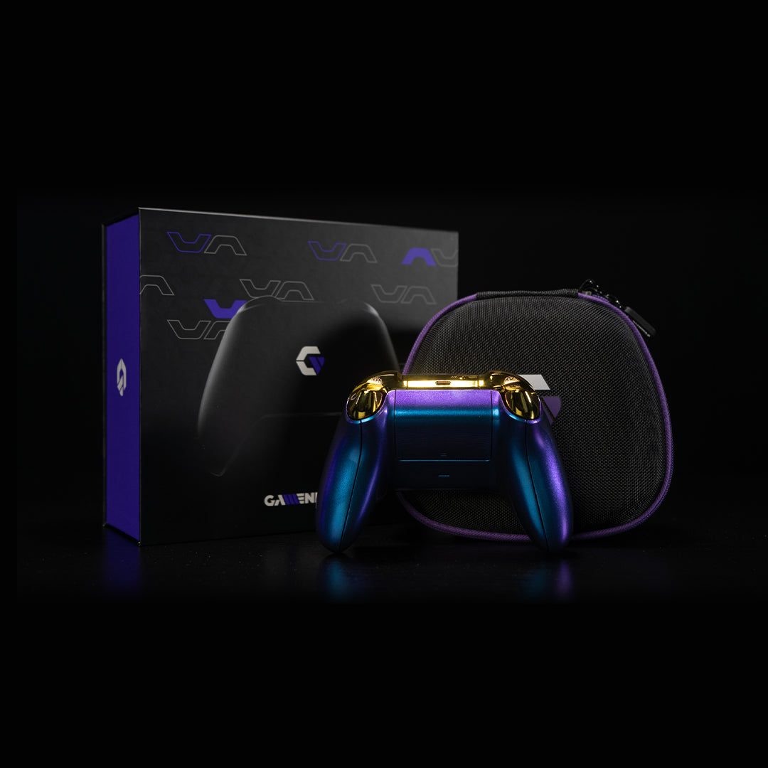 Colorshift Aqua Violet Chrome Gold Xbox Series X|S