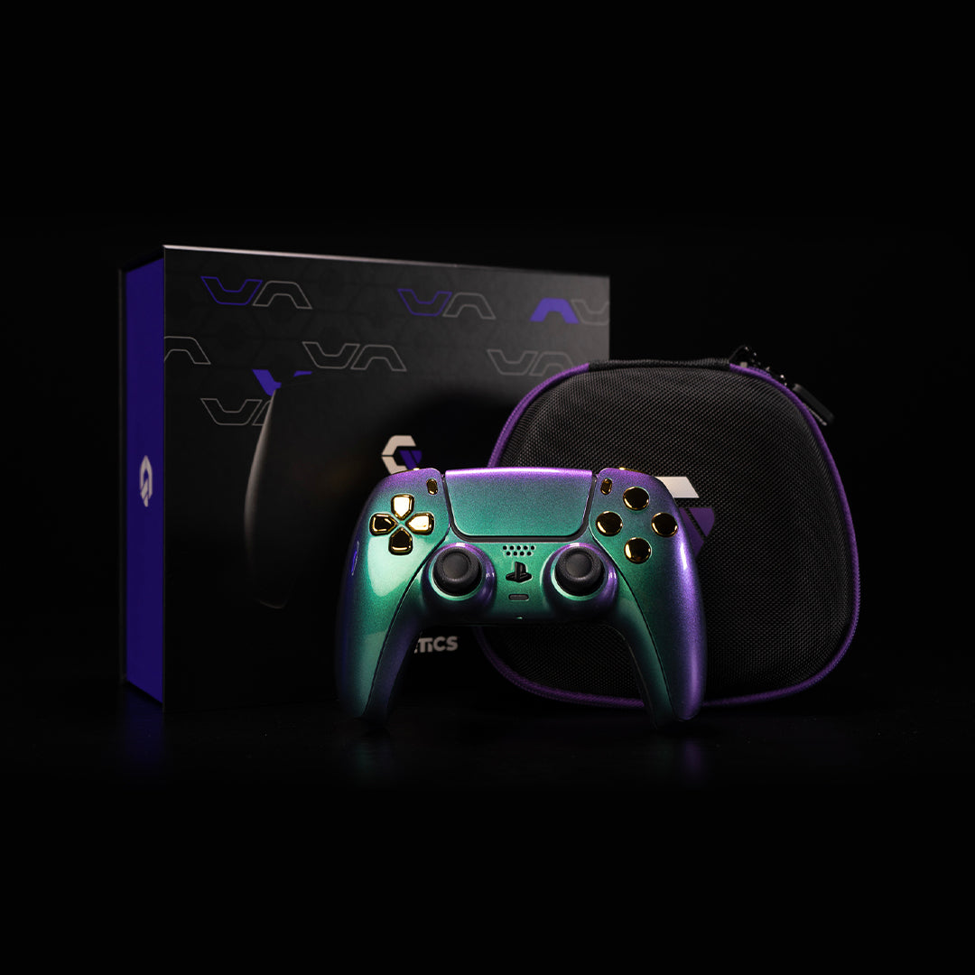 Colorshift Cosmic Crush Chrome Gold PS5