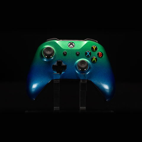 Used Xbox Green Blue Fade