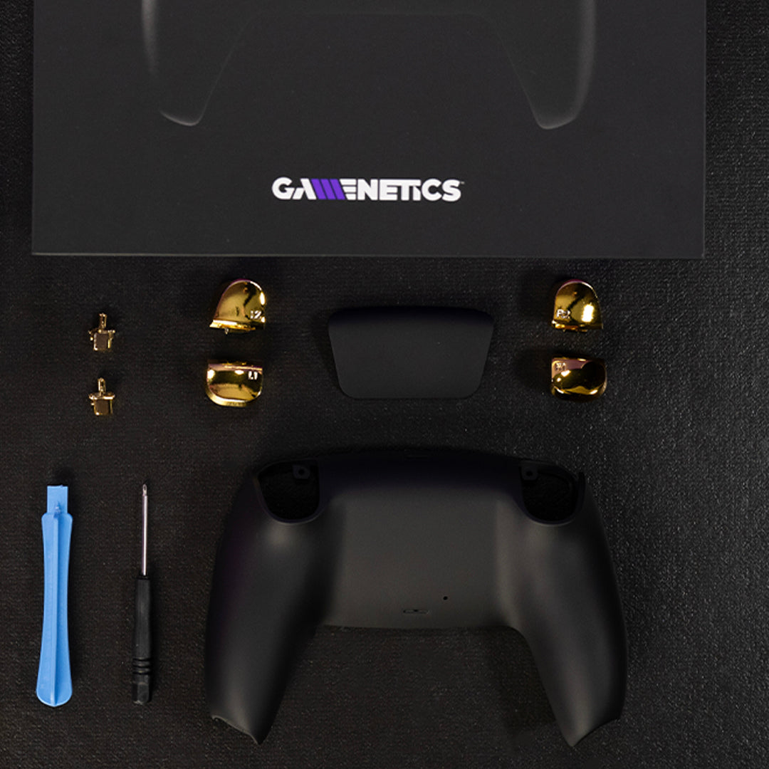 Black & Gold PS5 DIY Kit