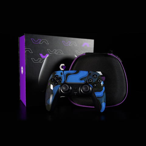 Blue Camo PS5