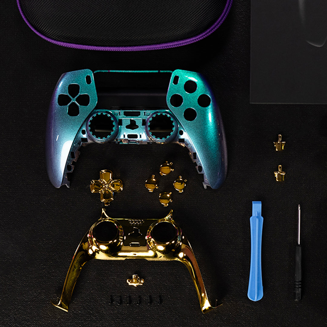 Colorshift Cosmic Crush & Gold PS5 DIY Kit