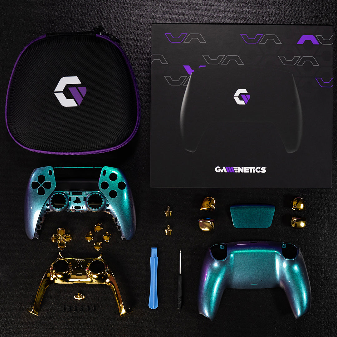 Colorshift Cosmic Crush & Gold PS5 DIY Kit