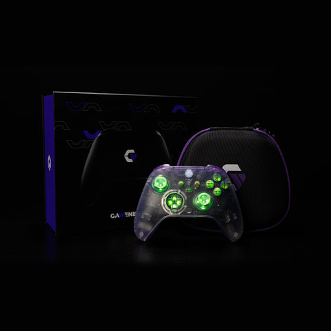 Multi-Color RGB LED Purple Sea Transparent Xbox Series X|S
