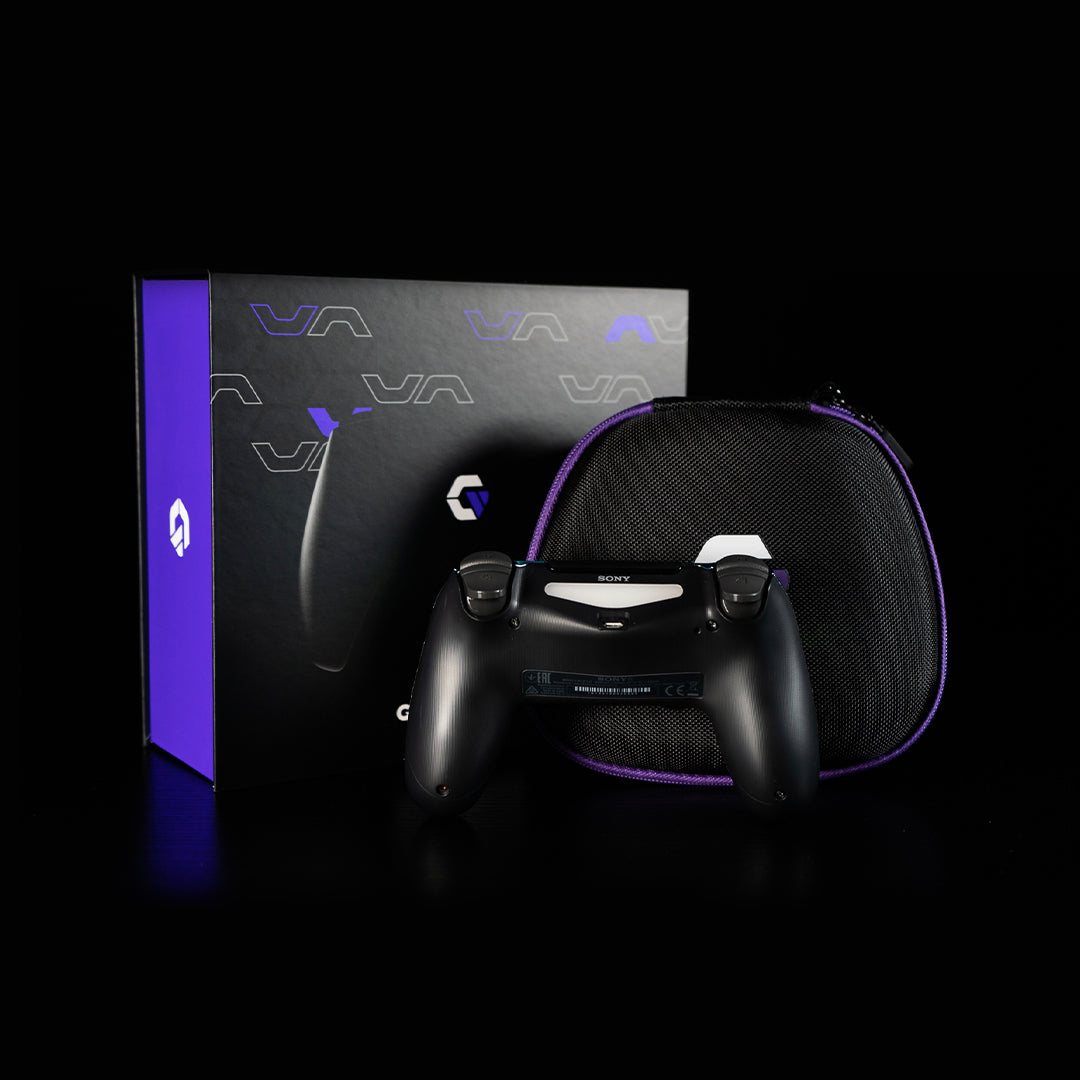 Rainbow Chrome PS4 Mouse Click Face Buttons, Triggers & Bumpers