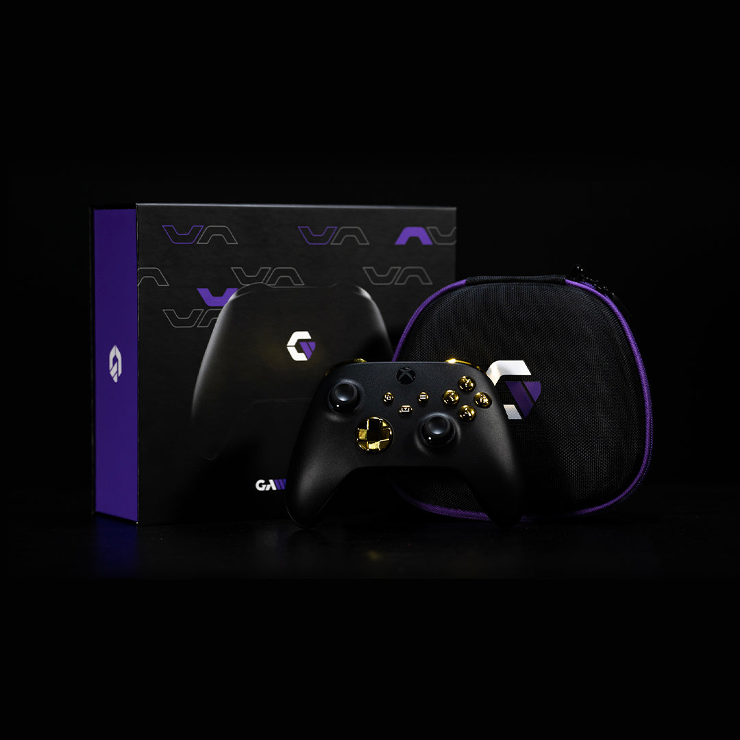 Chrome Gold Black Xbox Series X|S