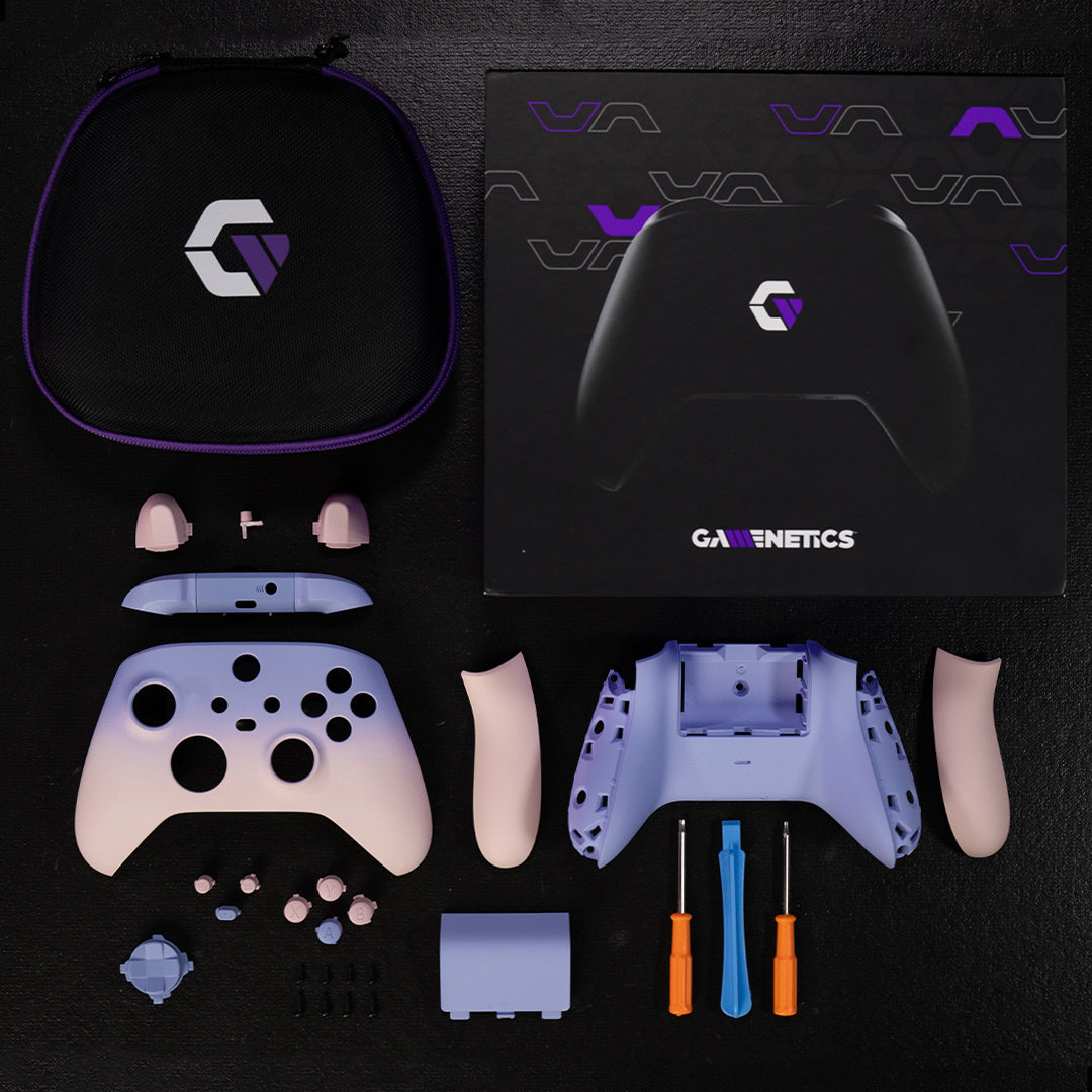 Pastel Pink & Lilac Fade Xbox Series X/S DIY Kit