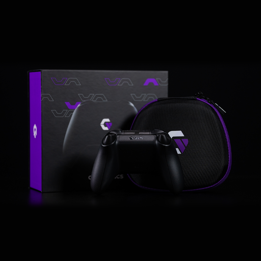 Matte Black Carbon with Green Accents Xbox Series X|S