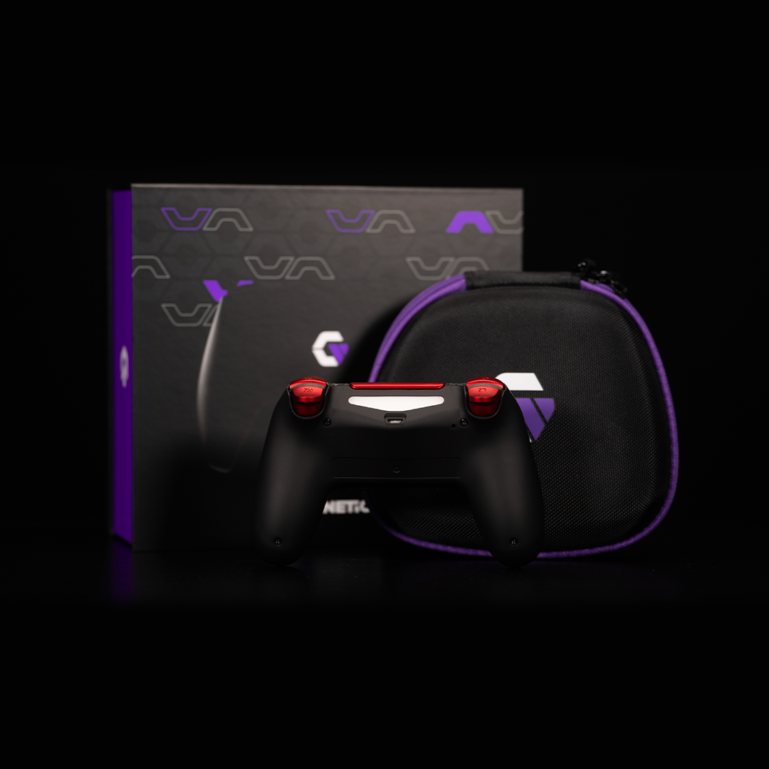 Crimson Red Carbon PS4