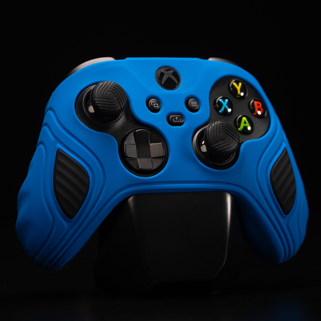PlayVital Anti-Slip Silicone Case for Xbox Series X/S Controller Blue/Black