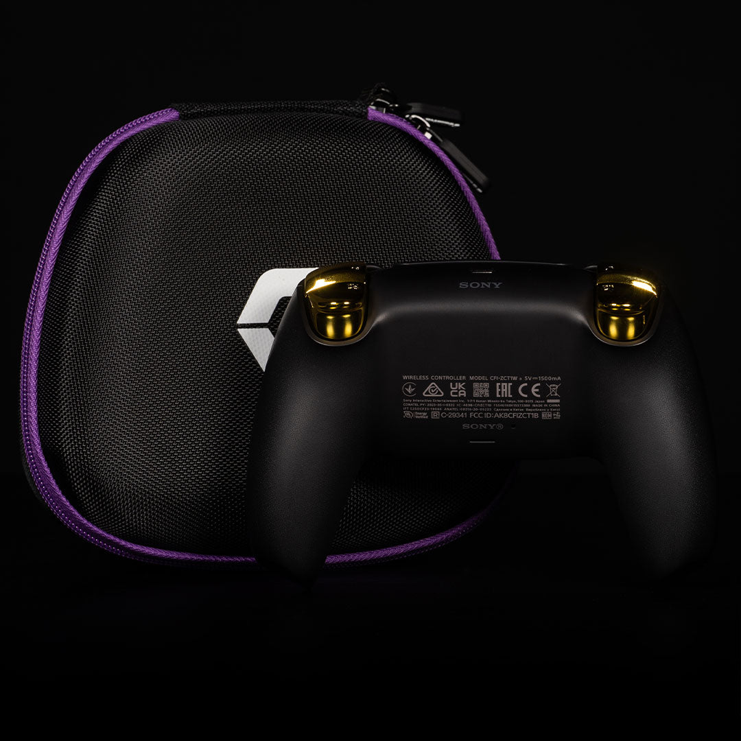 Black Chrome Gold PS5