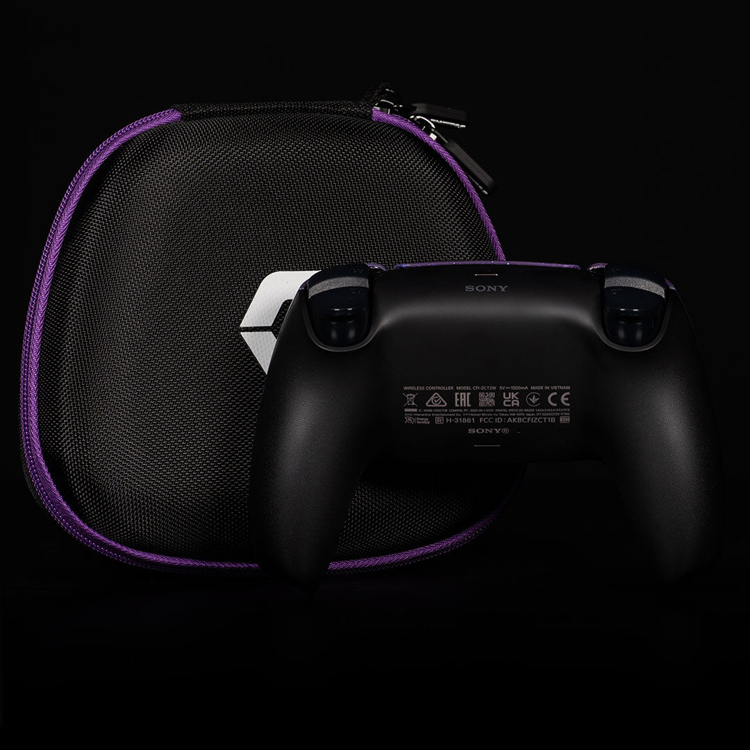 Violet Galaxy Metallic Black PS5