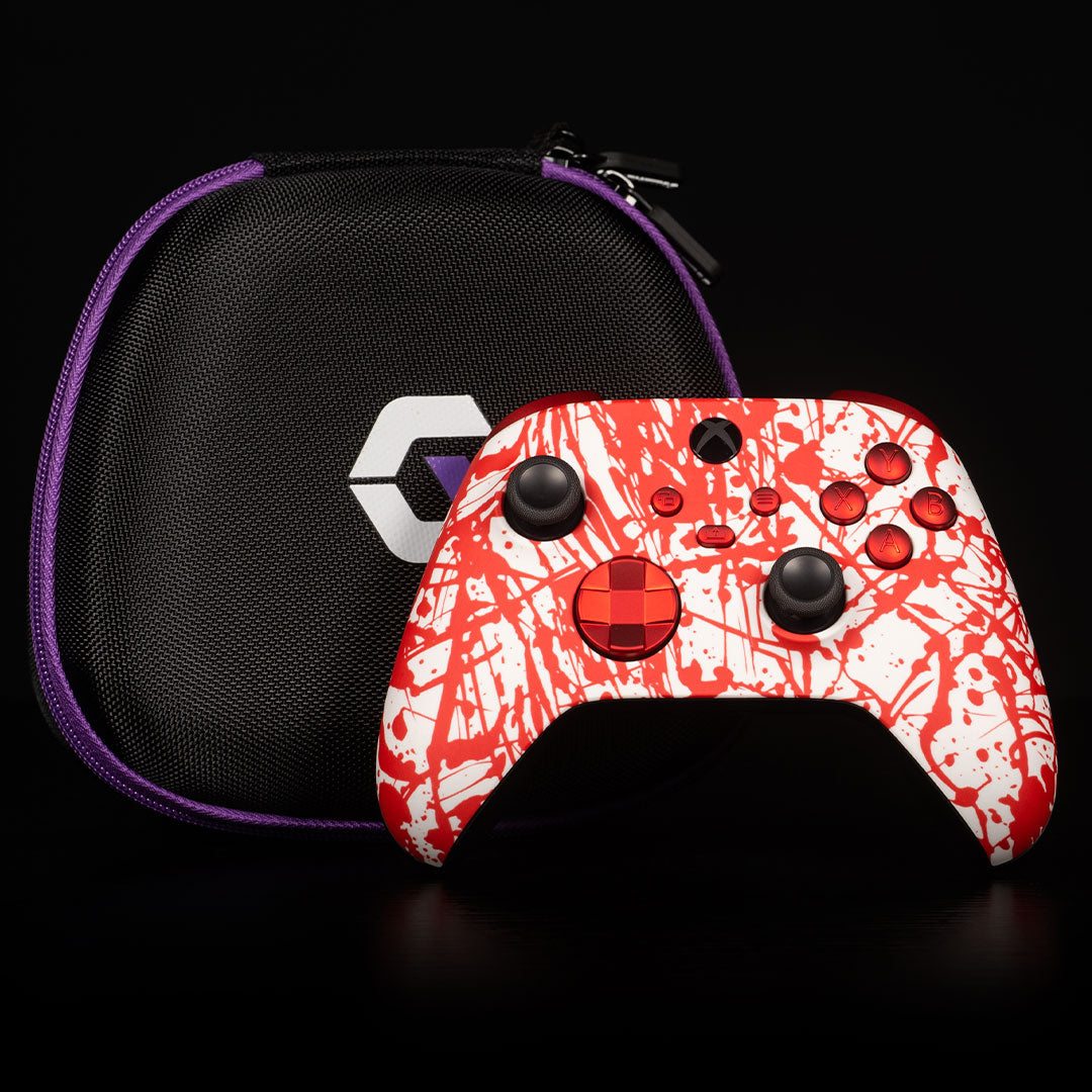 Blood Splatter Crimson Red Xbox Series X|S