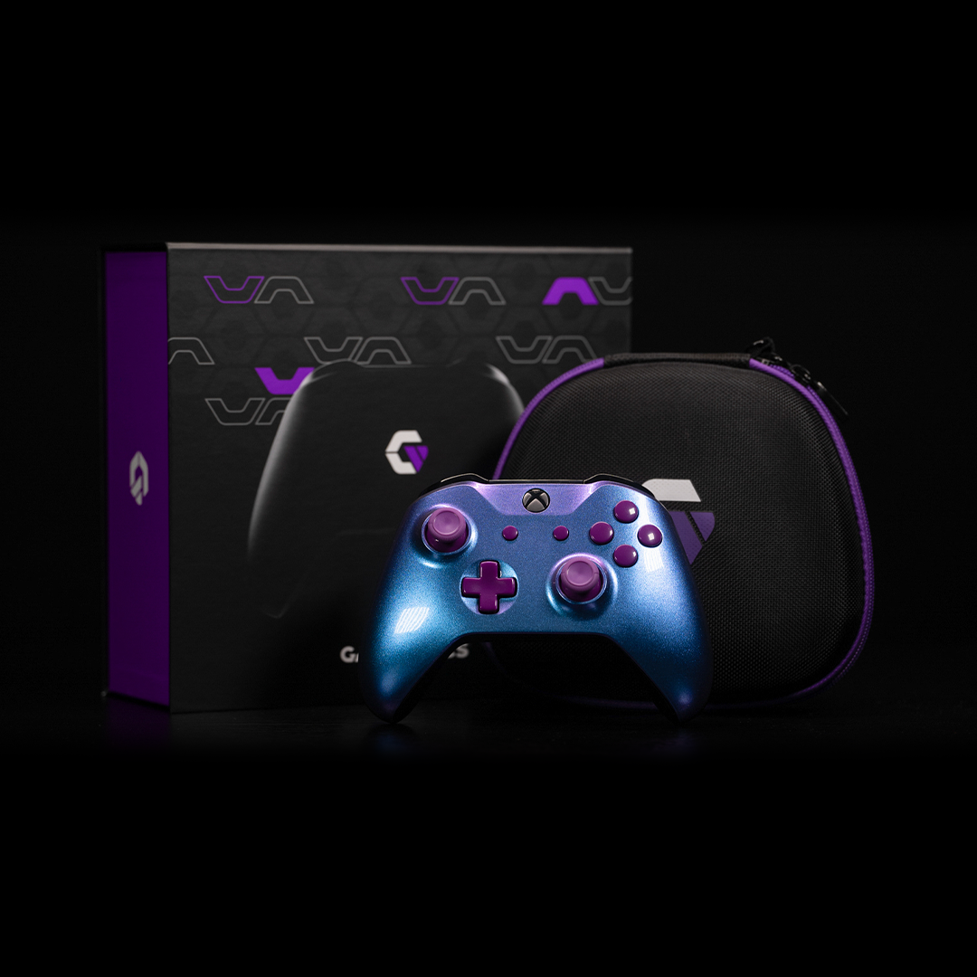 Aqua Violet Purple Xbox One