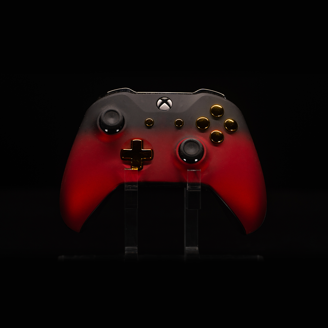 Used Xbox Red Black Fade