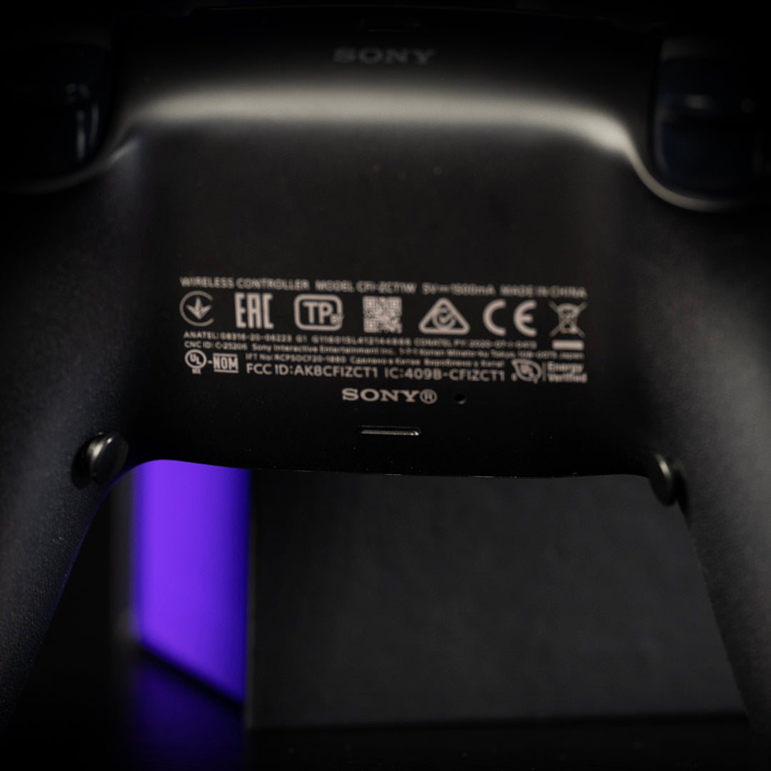 Black PS5 Pro Purple Haze (2 Back Buttons + Mouse Click Triggers & Bumpers)