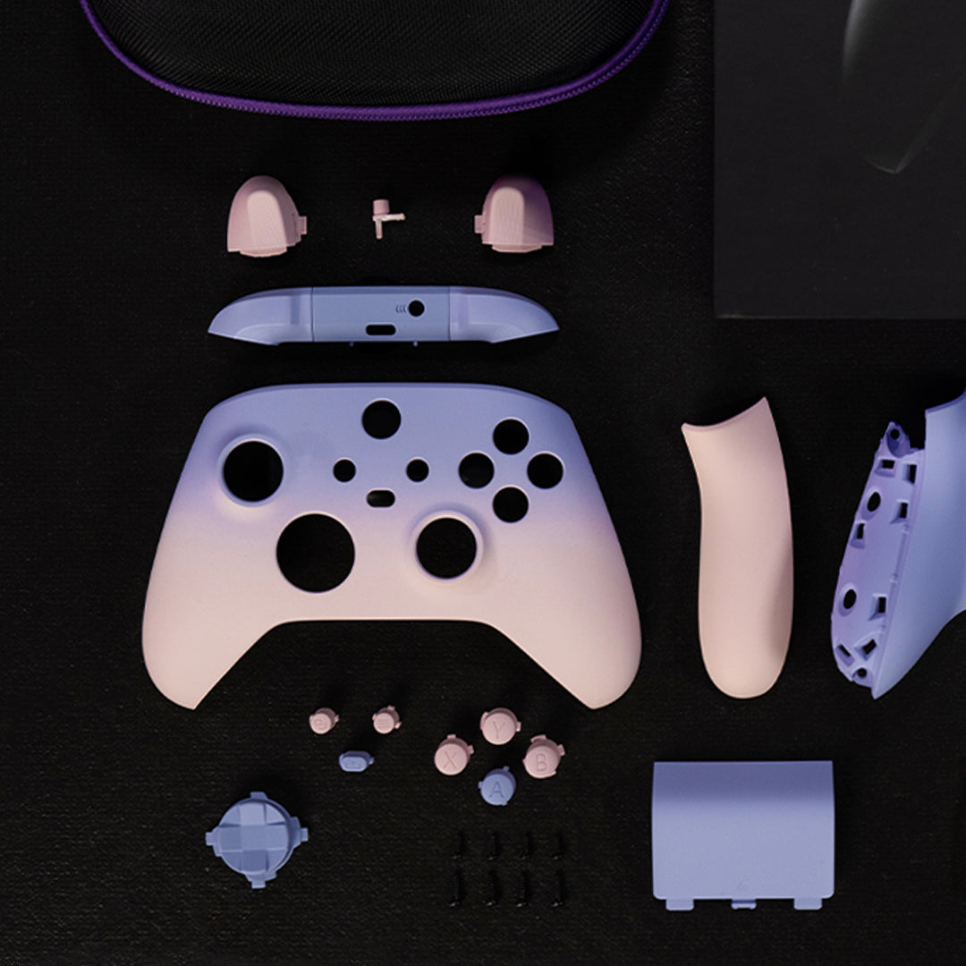 Pastel Pink & Lilac Fade Xbox Series X/S DIY Kit