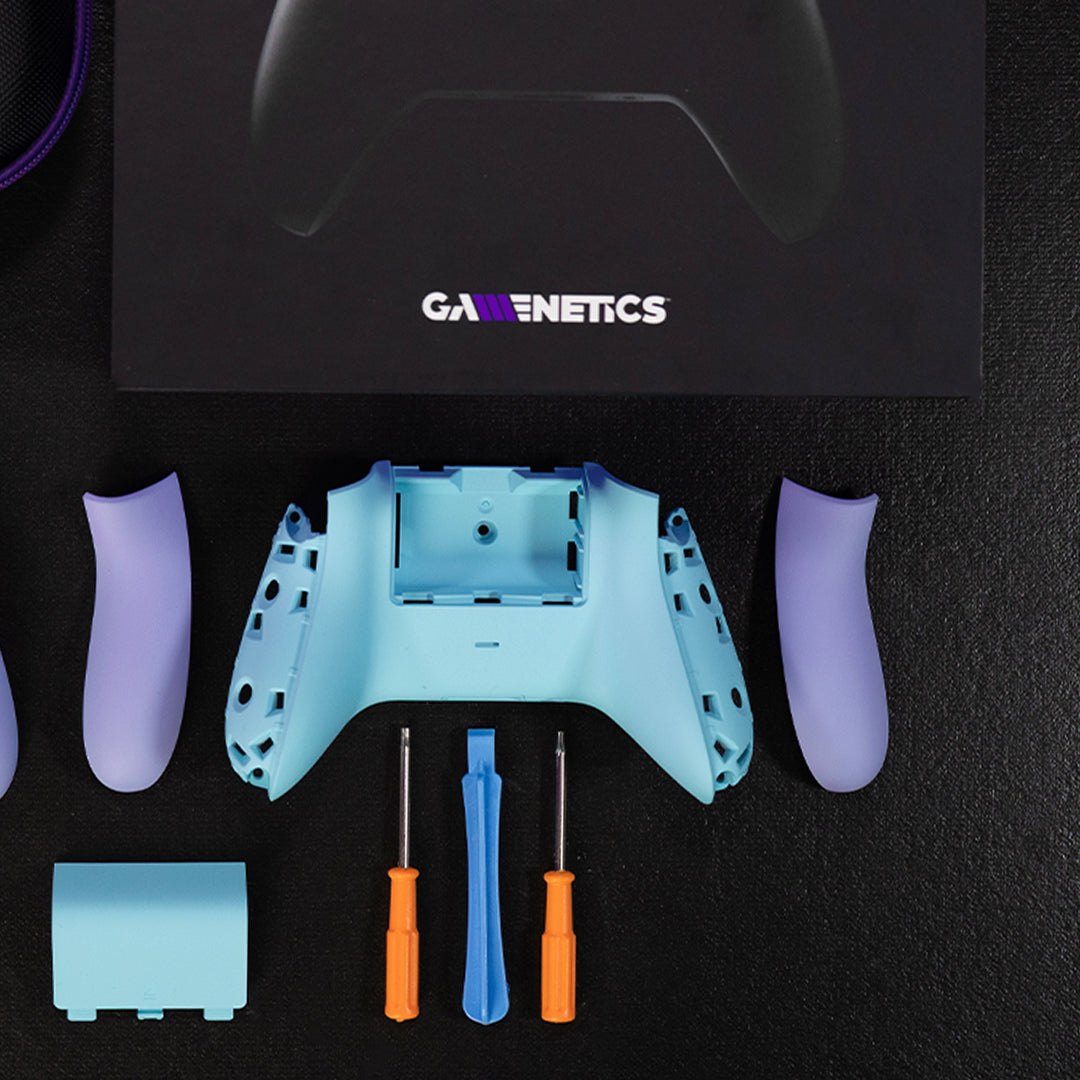 Powder Blue & Lilac Fade Xbox Series X/S DIY Kit